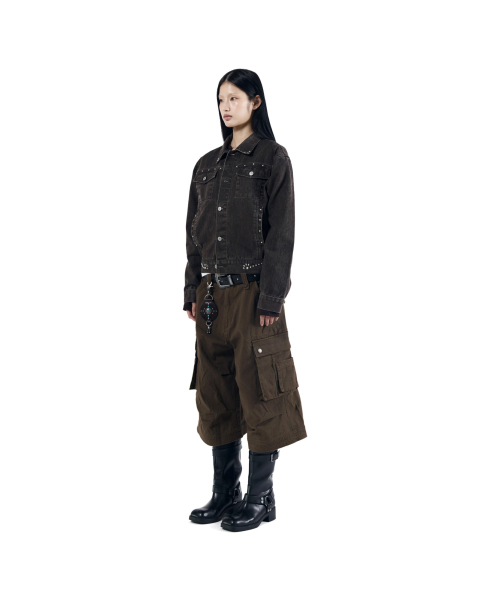 AAKAM(アーカム)の「Frontier Studded Jacket (Brown)(その他アウター・レディース・その他・1/2)」の13枚目の写真