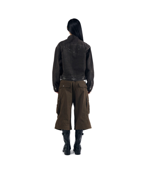 AAKAM(アーカム)の「Frontier Studded Jacket (Brown)(その他アウター・レディース・その他・1/2)」の12枚目の写真