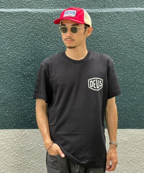 DEUS EX MACHINA(デウスエクスマキナ)の「【DEUS】Venice Address Tee(Tシャツ/カットソー・メンズ・ブラック/ホワイト/グリーン・LARGE/X-LARGE/MEDIUM)」の2枚目の写真
