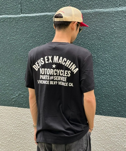 DEUS EX MACHINA(デウスエクスマキナ)の「【DEUS】Venice Address Tee(Tシャツ/カットソー・メンズ・ブラック/ホワイト/グリーン・LARGE/X-LARGE/MEDIUM)」の5枚目の写真