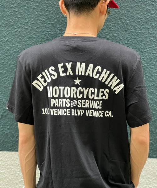 DEUS EX MACHINA(デウスエクスマキナ)の「【DEUS】Venice Address Tee(Tシャツ/カットソー・メンズ・ブラック/ホワイト/グリーン・LARGE/X-LARGE/MEDIUM)」の7枚目の写真