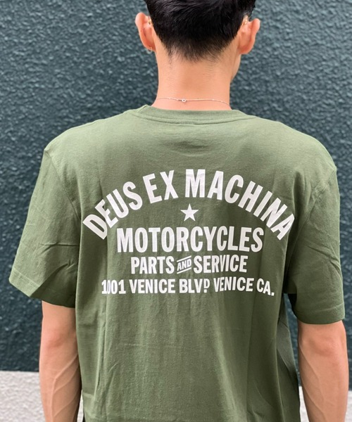 DEUS EX MACHINA(デウスエクスマキナ)の「【DEUS】Venice Address Tee(Tシャツ/カットソー・メンズ・ブラック/ホワイト/グリーン・LARGE/X-LARGE/MEDIUM)」の10枚目の写真