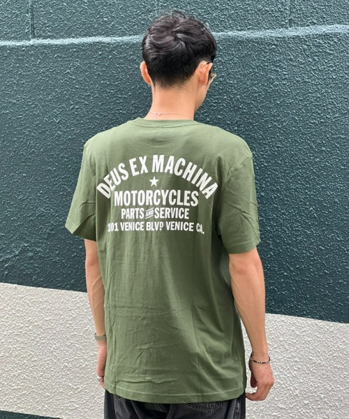 DEUS EX MACHINA(デウスエクスマキナ)の「【DEUS】Venice Address Tee(Tシャツ/カットソー・メンズ・ブラック/ホワイト/グリーン・LARGE/X-LARGE/MEDIUM)」の8枚目の写真