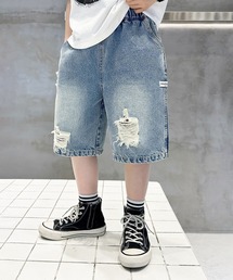 aimoha(�A�C���n)�́yaimoha-KIDS-�z�_���[�W�f�j���n�[�t�p���c (SS)(�f�j���p���c)