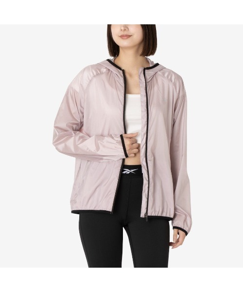 Reebok(リーボック)の「ラックス スピード フルジップジャケット / LUX SPEED FULL ZIP JACKET(マウンテンパーカー・レディース・パープル/ブラック・X-SMALL/SMALL/MEDIUM/LARGE)」の13枚目の写真