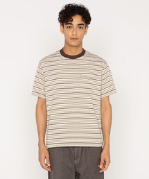 Men's Short Sleeve Pocket T-shirt Stripe
