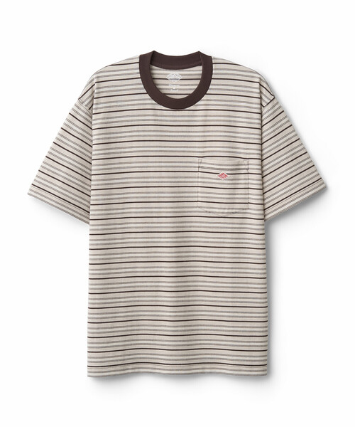DANTON(ダントン)の「Men's Short Sleeve Pocket T-shirt Stripe(Tシャツ/カットソー・メンズ・ブルー系その他/レッド系その他/ブラック系その他/ホワイト系その他5/イエロー系その他/ブルー系その他5/ベージュ系その他・XXL/XL/M/S/L)」の18枚目の写真