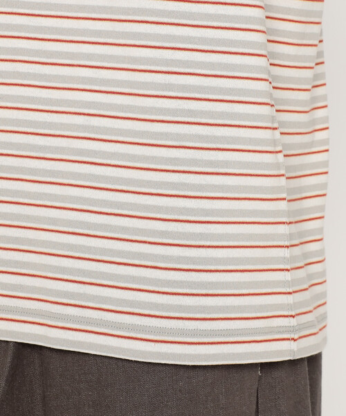 DANTON(ダントン)の「Men's Short Sleeve Pocket T-shirt Stripe(Tシャツ/カットソー・メンズ・ブルー系その他/レッド系その他/ブラック系その他/ホワイト系その他5/イエロー系その他/ブルー系その他5/ベージュ系その他・XXL/XL/M/S/L)」の14枚目の写真