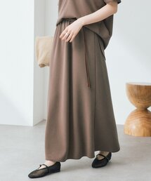 RIVE DROITE | 【セットアップ着用可能/接触冷感】ドレーピーカットバイヤススカート(スカート)