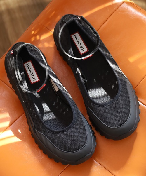 HUNTER バレエシューズ　23.5 HUNTER レディース トラベル フロー メッシュ バレリーナ（バレエ