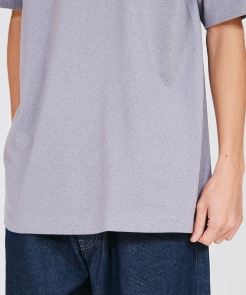 HANES(ヘインズ)の「【Hanes/ヘインズ】MOKU クルーネックTシャツ/HM1-D203(Tシャツ/カットソー・メンズ・杢グレー・M/S/XL/L)」の5枚目の写真