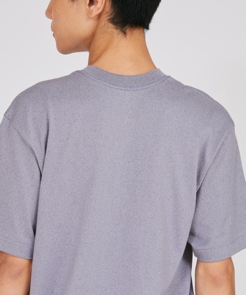 HANES(ヘインズ)の「【Hanes/ヘインズ】MOKU クルーネックTシャツ/HM1-D203(Tシャツ/カットソー・メンズ・杢グレー・M/S/XL/L)」の6枚目の写真