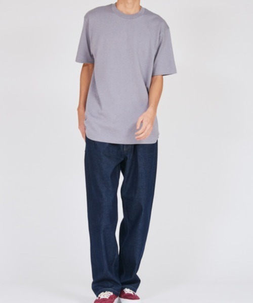 HANES(ヘインズ)の「【Hanes/ヘインズ】MOKU クルーネックTシャツ/HM1-D203(Tシャツ/カットソー・メンズ・杢グレー・M/S/XL/L)」の7枚目の写真