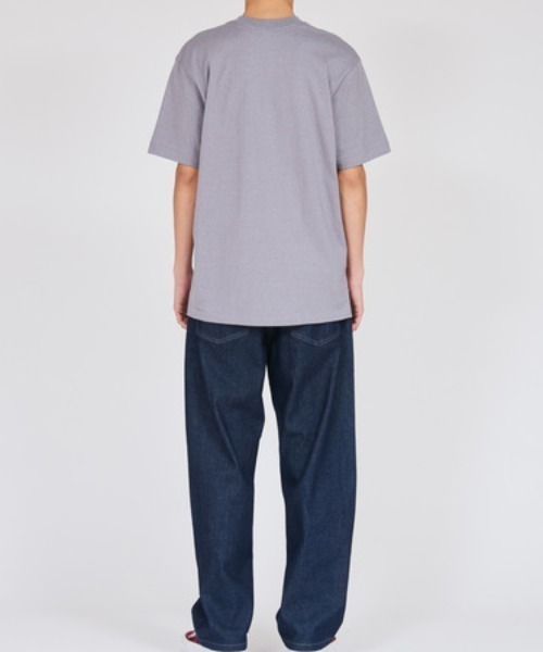 HANES(ヘインズ)の「【Hanes/ヘインズ】MOKU クルーネックTシャツ/HM1-D203(Tシャツ/カットソー・メンズ・杢グレー・M/S/XL/L)」の8枚目の写真