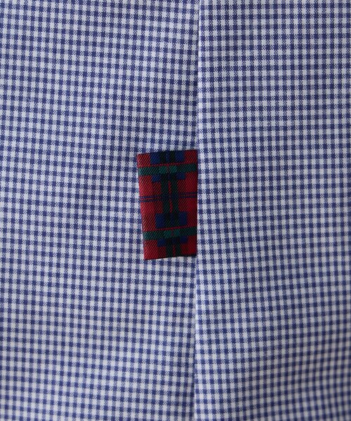 DECOY SINCE 1981（デコイシンスイチキュウハチイチ）の「ギンガムフードシャツジャケット（シャツ/ブラウス・レディース・ブルー/ベージュ・9号/11号/13号/15号）」の17枚目の写真