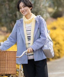 CROSSPLUS ONLINE（クロスプラスオンライン）の「ギンガムフードシャツジャケット【大きいサイズあり】（マウンテンパーカー）」