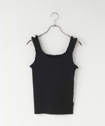 LOWRYS FARM | フリルニットタンク 638448(タンクトップ)