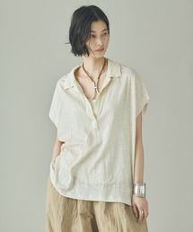 Curensology | Curensology(カレンソロジー)/シアーリネンポロプルオーバー(Tシャツ/カットソー)