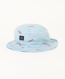 KP DECO（ケーピーデコ）の「電車総柄プリント 日除け付きハット（ハット）」