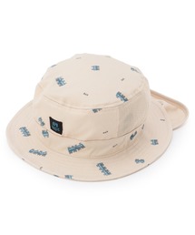 KP DECO（ケーピーデコ）の「電車総柄プリント 日除け付きハット（ハット）」