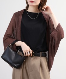 2wayカシュクールロングカーディガン ワンピース（カーディガン/ボレロ