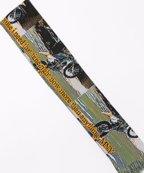 MONTMARTRE NEW YORK(モンマルトルニューヨーク)の「Rider Scarf S-61(マフラー・レディース・マルチ・ONE SIZE)」の2枚目の写真