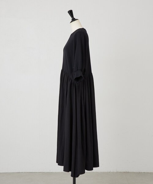 LIVETART（リヴェタート）の「ニットコンビギャザーワンピ（ワンピース・レディース・ブラック・FREE）」の15枚目の写真