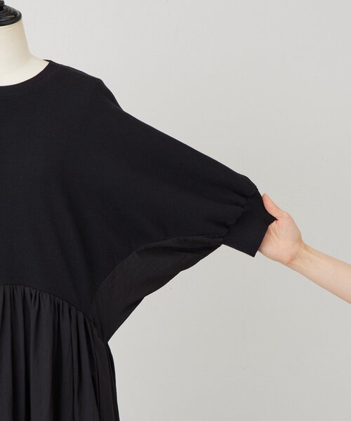 LIVETART（リヴェタート）の「ニットコンビギャザーワンピ（ワンピース・レディース・ブラック・FREE）」の21枚目の写真