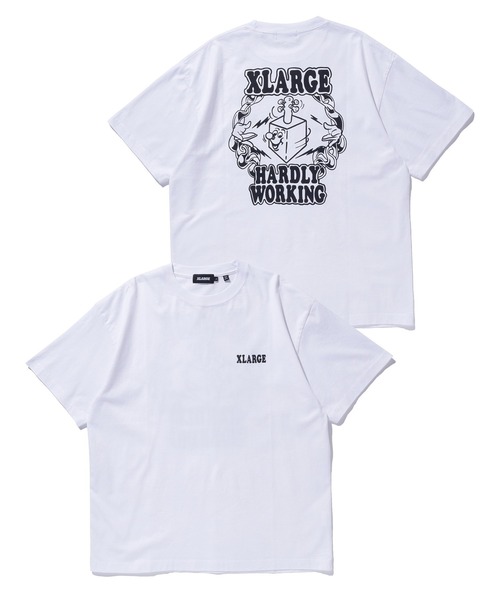 XLARGE（エクストララージ）の「ELECTRIC S/S TEE（Tシャツ/カットソー・メンズ・ホワイト/ブラック/ブルー・S/M/L/XL）」の2枚目の写真