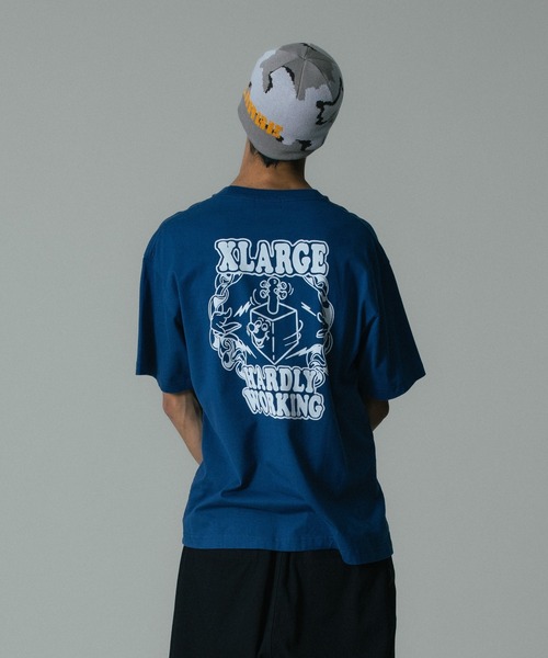 XLARGE（エクストララージ）の「ELECTRIC S/S TEE（Tシャツ/カットソー・メンズ・ホワイト/ブラック/ブルー・S/M/L/XL）」の17枚目の写真
