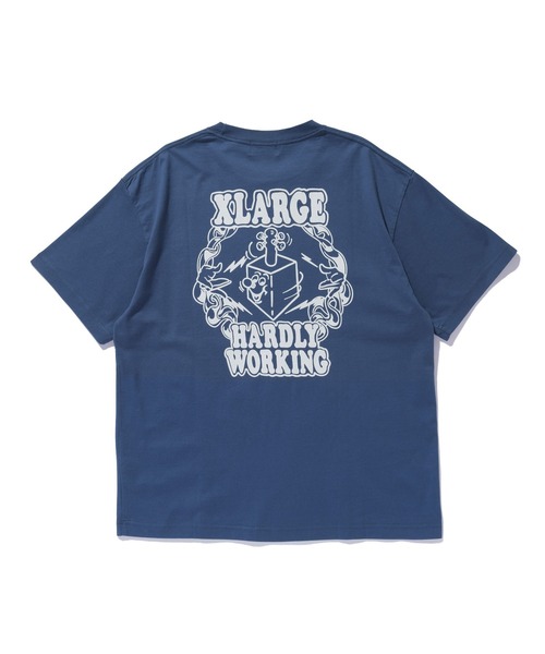 XLARGE（エクストララージ）の「ELECTRIC S/S TEE（Tシャツ/カットソー・メンズ・ホワイト/ブラック/ブルー・S/M/L/XL）」の11枚目の写真