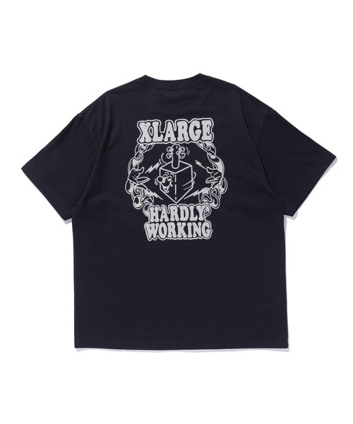 XLARGE（エクストララージ）の「ELECTRIC S/S TEE（Tシャツ/カットソー・メンズ・ホワイト/ブラック/ブルー・S/M/L/XL）」の7枚目の写真