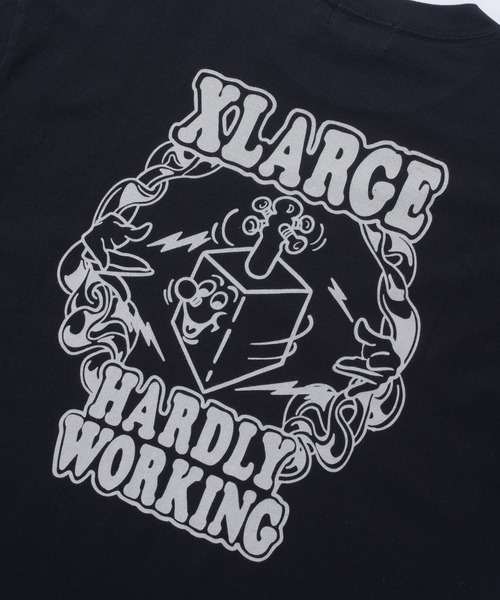 XLARGE（エクストララージ）の「ELECTRIC S/S TEE（Tシャツ/カットソー・メンズ・ホワイト/ブラック/ブルー・S/M/L/XL）」の5枚目の写真