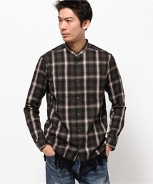 【WHO'S WHO gallery】GGフリンジロングシャツ