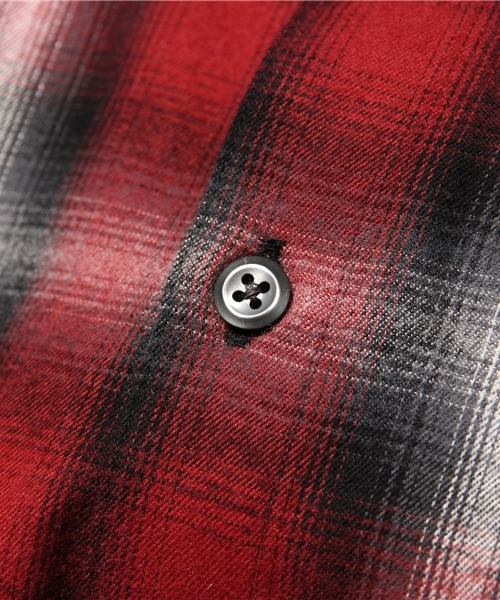 OUTLET(アウトレット)の「【WHO'S WHO gallery】GGフリンジロングシャツ(シャツ/ブラウス・メンズ・ベージュ/ネイビー/カーキ/レッド・LARGE/MEDIUM)」の11枚目の写真