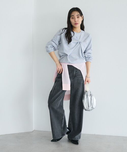 CRAFT STANDARD BOUTIQUE(クラフトスタンダードブティック)の「シアージョーゼットニットカーディガン ◆(カーディガン/ボレロ・レディース・ブラウン/ライトベージュ/ライトピンク・FREE)」の22枚目の写真