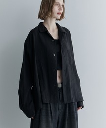 remer | ルーズベーシックシャツ - パウダリーレーヨン / loose basic shirt《powdery rayon》(シャツ/ブラウス)