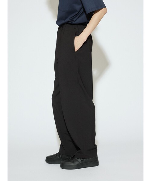 MIDIUMISOLID(ミディウミソリッド)の「MIDIUMISOLID Men’s リラックステーパードパンツ(その他パンツ・メンズ・ブラック/グレー・48)」の12枚目の写真