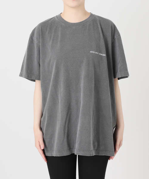 jj mercer(ジェイジェイマーサー)の「別注【J.J.Mercer / ジェイジェイマーサー】PHOTO*LOGO TEE(Tシャツ/カットソー・レディース・ホワイト/チャコールグレー・FREE)」の13枚目の写真