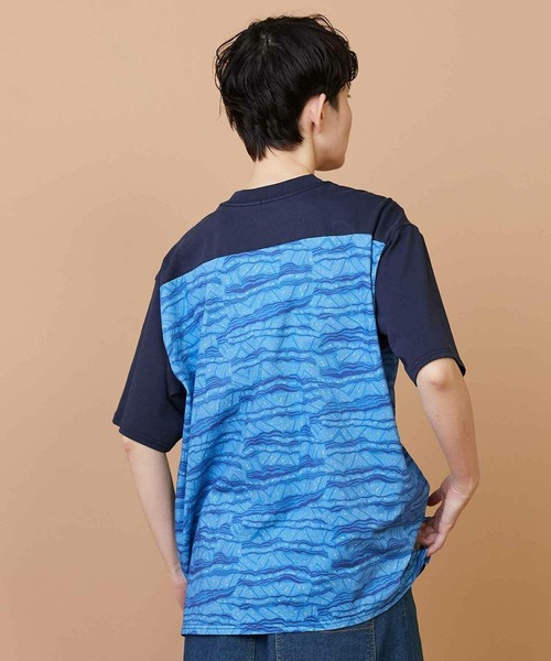 FRAPBOIS(フラボア)の「サンディーウェーブT(Tシャツ/カットソー・レディース・ブラック/ネイビー・2/1)」の4枚目の写真