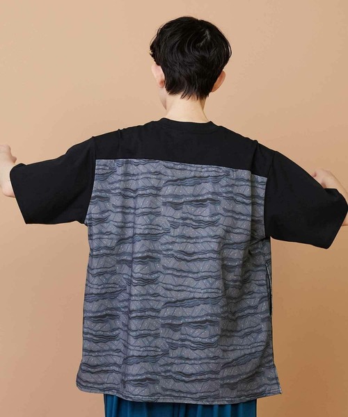 FRAPBOIS(フラボア)の「サンディーウェーブT(Tシャツ/カットソー・レディース・ブラック/ネイビー・2/1)」の10枚目の写真