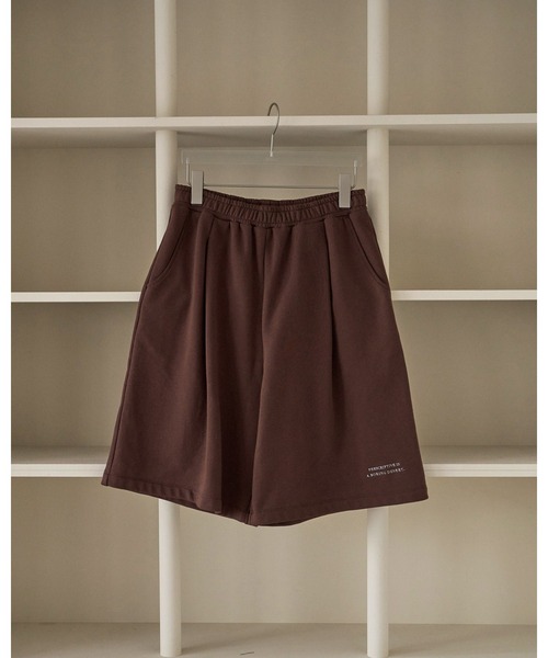 anuke（アンヌーク）の「Embroidery Half Pants（その他パンツ・レディース・ネイビー/クリーム/ブラウン・38inch/36inch）」の8枚目の写真