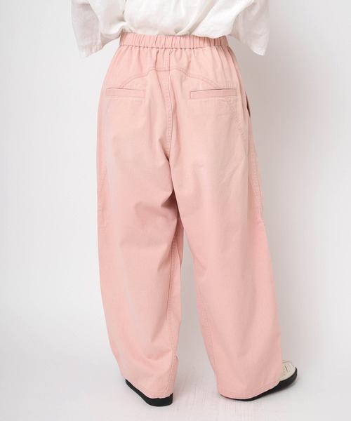 URCH RNA(アーチ アールエヌエー)の「R4447 ヴィンテージカラーのビストロパンツ(その他パンツ・レディース・オリーブ/ピンク/グレー・FREE)」の10枚目の写真