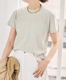 spick and span インポートTシャツ(キナリ色) Spick＆Span（スピック アンド スパン） tシャツ 汗染み防止ファイン