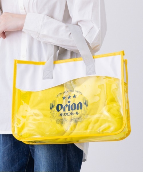 Per sist ence(パーシエンス)の「レトロポップOrionビールクリアトート(トートバッグ・レディース・A/C・ONE SIZE)」の11枚目の写真