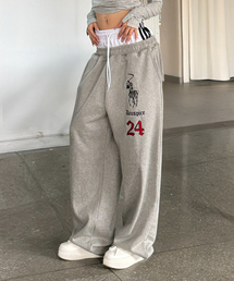 DAUSPICE（ディーオスピス）の「(DUC) BB Waist Low-Rise Sweatpants Gray（スウェットパンツ）」