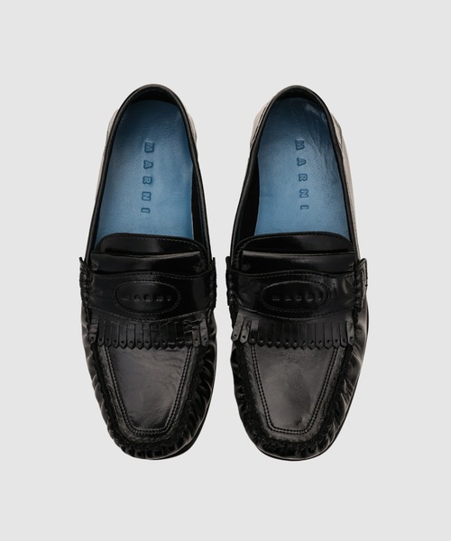 MARNI（マルニ）の「LAMB LEATHER / ローファー（ローファー・メンズ・ブラック・40/43/42/41）」の5枚目の写真
