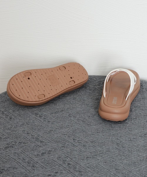 Miniministore(ミニミニストア)の「ミュールサンダル クロスベルト 美脚 夏(サンダル・レディース・ブラック/オフホワイト・S/M/L)」の8枚目の写真