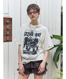 jouetie | グランジダメージTシャツ(Tシャツ/カットソー)