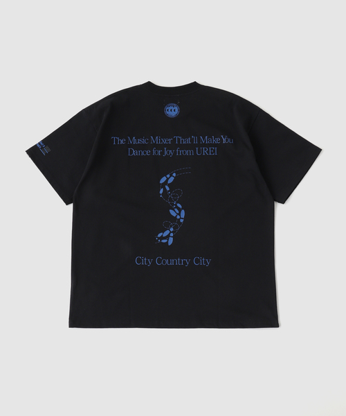 CITY COUNTRY CITY(シティーカントリーシティー)の「CITY COUNTRY CITY / シティーカントリーシティー UREI Tsh(Tシャツ/カットソー・メンズ・ホワイト/ブラック・MEDIUM/LARGE)」の4枚目の写真